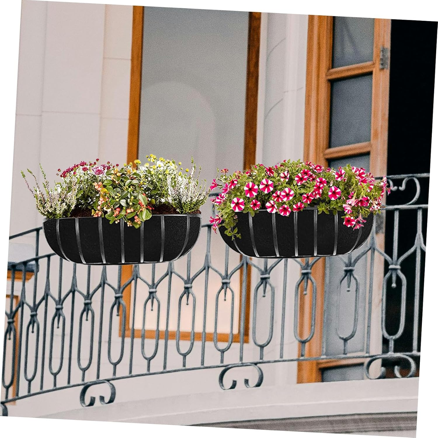 3Pcs Planter Liner Set Felt Liners for Planters Safe Delicate Easy Replacement for Hanging Baskets image number 2