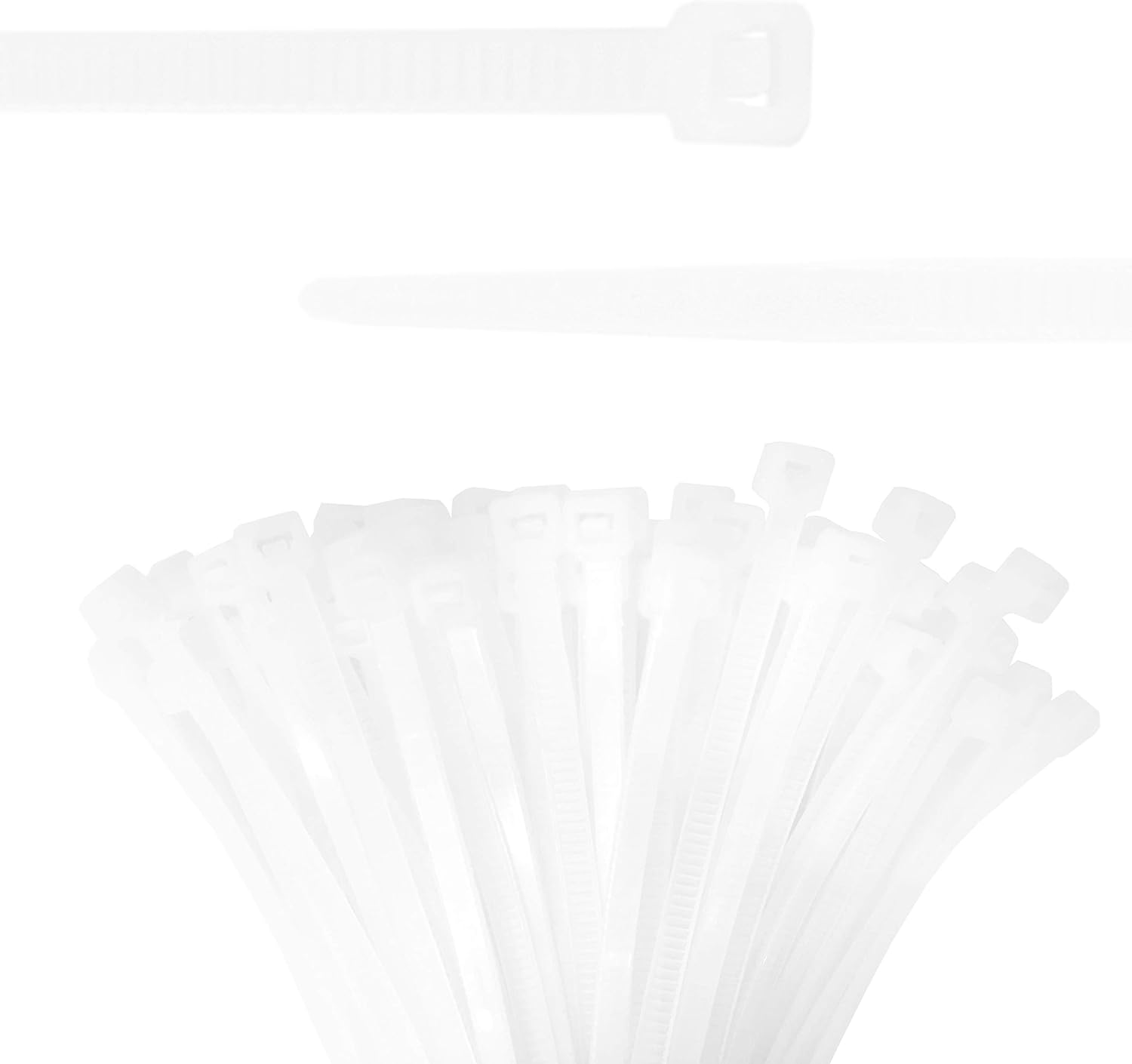 BEADNOVA Cable Tie Wraps Zip Ties Heavy Duty for Cables and Cords(10 Inch, Black, 100Pcs)