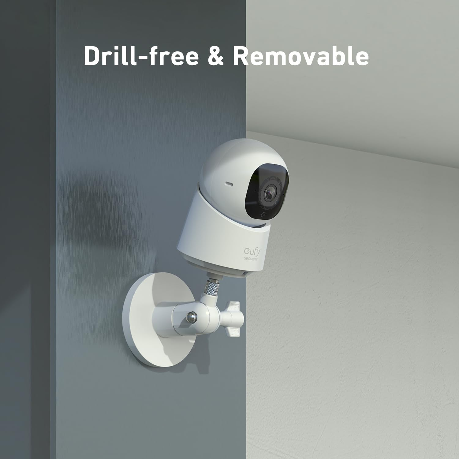 Holicfun Indoor Outdoor Camera Magnetic Mount, Compatible with Ring, Blink, Eufy, Google Nest, Wyze, Arlo, Simplisafe, Reolink, and Tapo Cameras - White image number 6