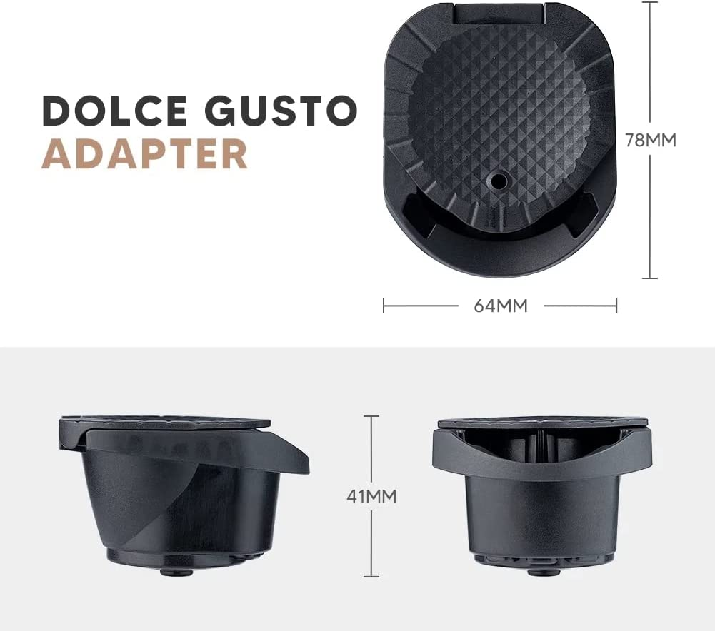 Coffee Capsule Converter Adapter for Nespresse Originalline into Dolce Gusto Coffee,Reusable Coffee Adapter Converter Holder Compatible with Dolce Gusto Genio S/Piccolo XS image number 2