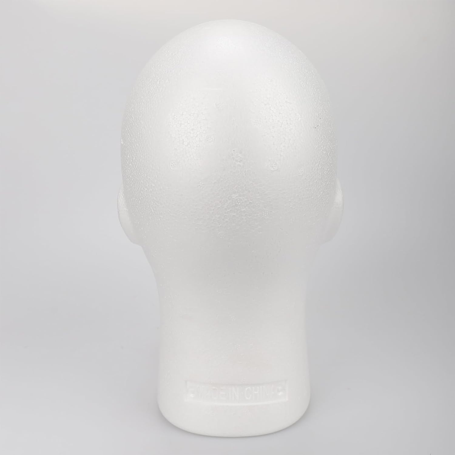 Male Head Model Foam - Mannequin Display Hairpieces Stand Holder - Male Wig Display Mannequin Head, Hat Display Mold, Cosmetics Model Head Wig Display for Hats image number 2