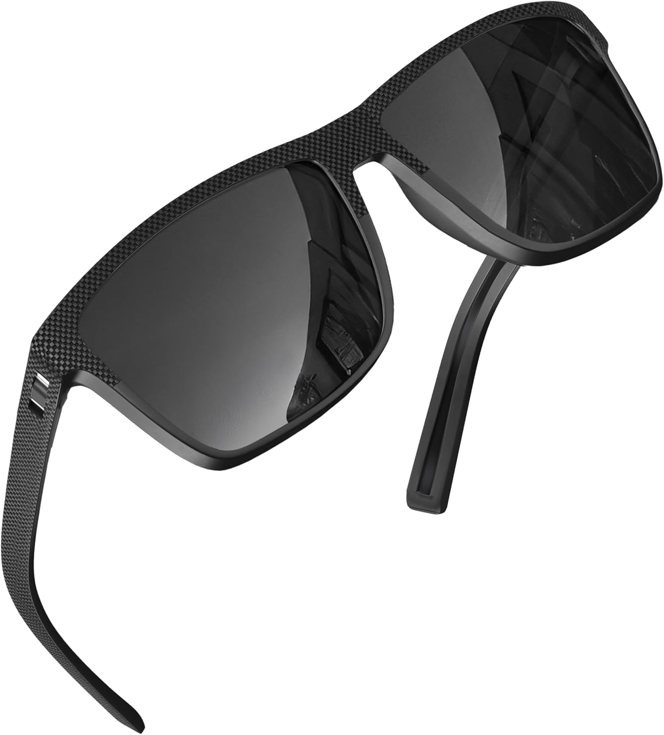 Grinderpunch Polarized Driving Sunglasses for Men and Women UV Protection Lightweight UV400 Protection anti Glare Square Sun Glasses