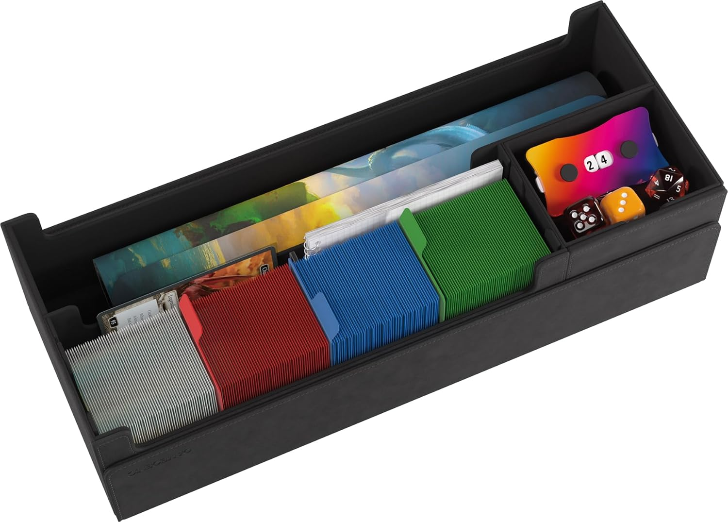 Gamegenic Cards Lair Pro 1000+ Deck Box, Black image number 1