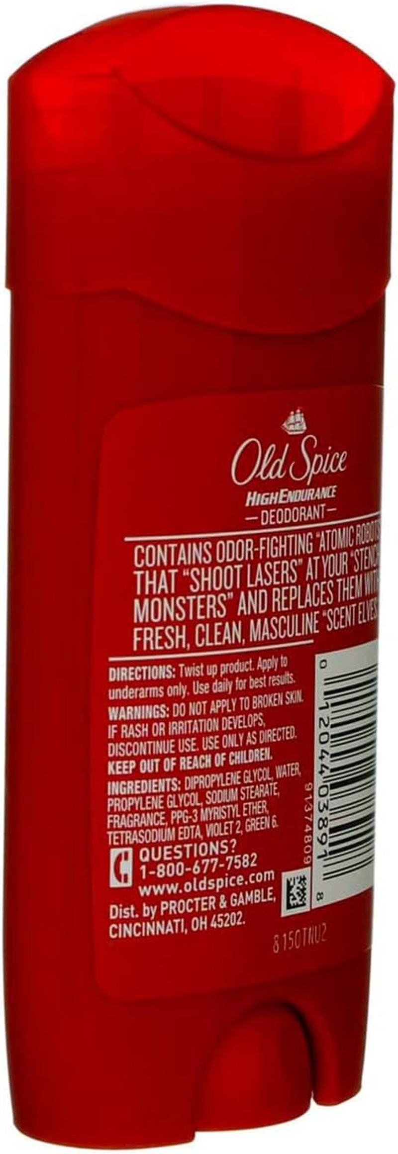 Old Spice Deod Pure Sport 3 Oz image number 5