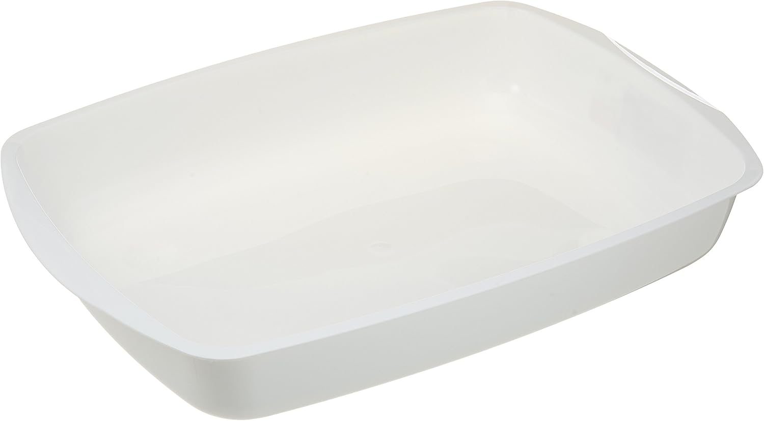 SAVIC Cat Litter Tray, Training Toilet for Kittens, White, 15.0 Inches (38 Cm)