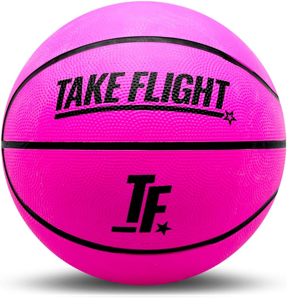 Take Flight Youth Basketball, Official Size 5 Basketball Indoor/Outdoor/Street. Boys & Girls Youth Ball 27.5