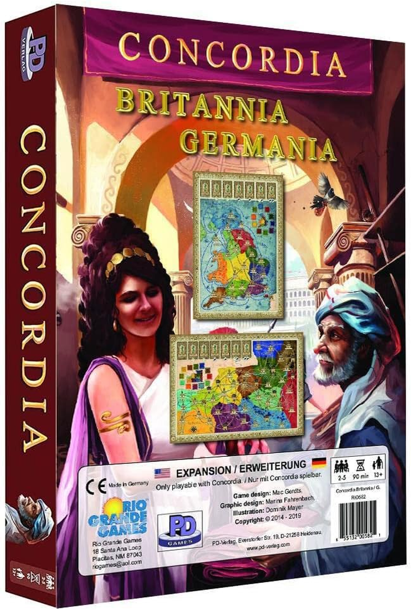 Concordia Britannia & Germania Expansion