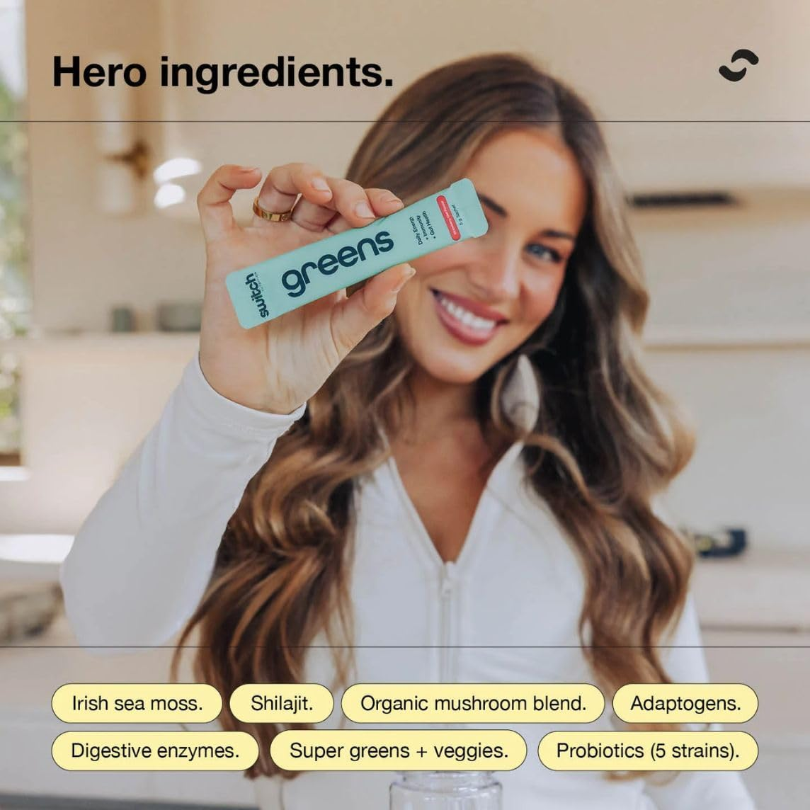 Switch Nutrition Greens 20 Sachets Assorted Flavours image number 2