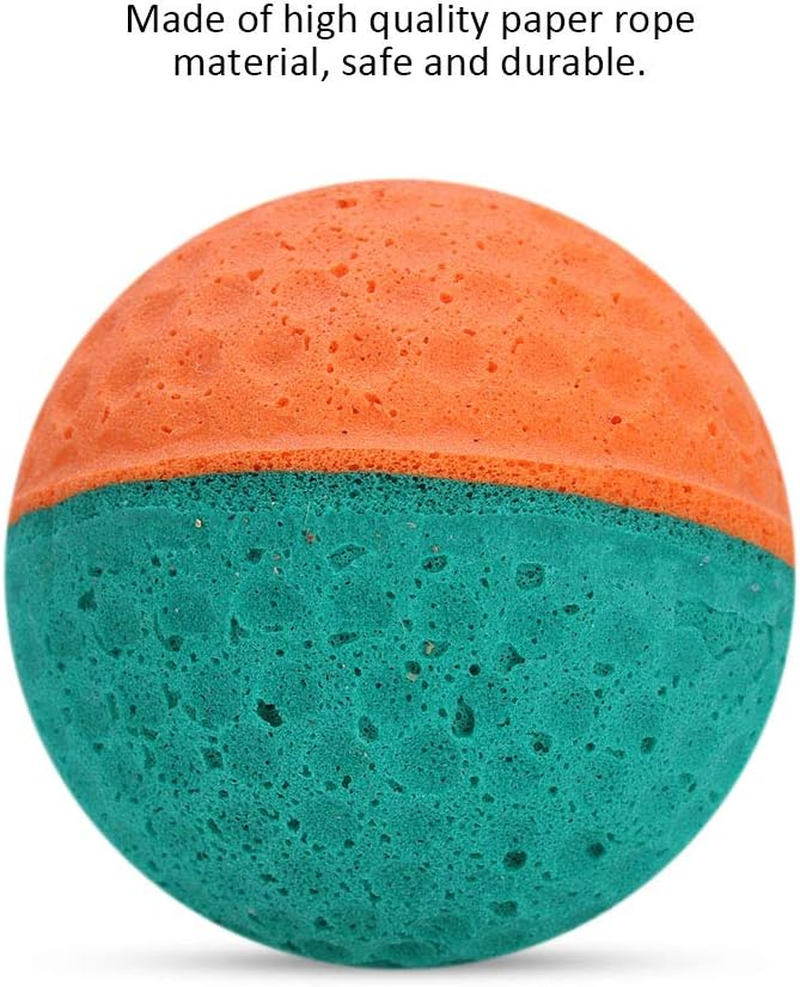 Haofy 10Pcs Cat Latex Balls Toys, Cat Interactive Foam Balls Set, for Scratching Play Fun Exerciser, with Colorful Teaser Toy Tubes & Tunnels image number 2