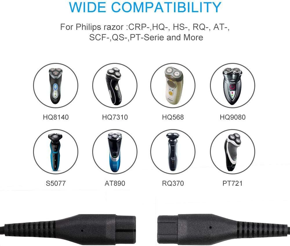 4.3V Power Supply for Philips Oneblade Electric Shaver, Replacement Philips Razor Charging Cable RQ310, RQ311, RQ312, RQ320, RQ328, RQ330, RQ331, RQ338, RQ350 Charger Power Cord, AU Standard image number 5