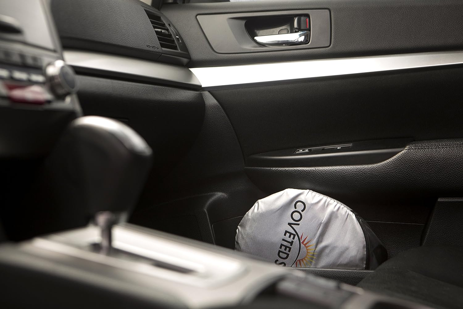 Car Windshield Sunshade (59" X 31.5") UV Protector Shields Auto & Keeps Vehicle Cooler - Easy to Use Pop up Car Sun Shade for Standard Size Front Windshields image number 6