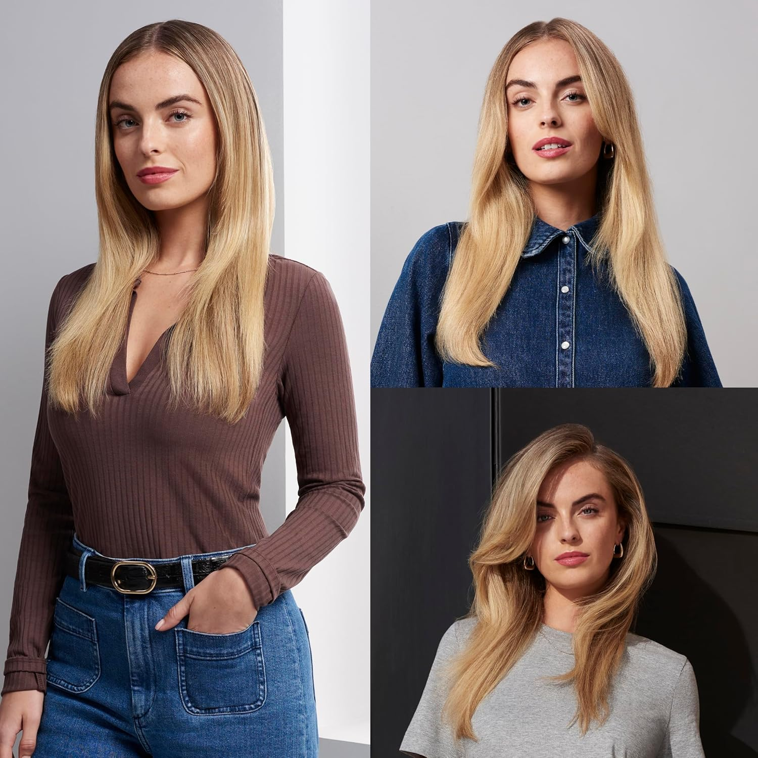 VS Sassoon Hydro Smooth 5-In-1 Hot Air Styler, Plasma Ionic Conditioning, Ceramic Technology, 1000W, 5 Styling Attachments + Storage Case image number 2