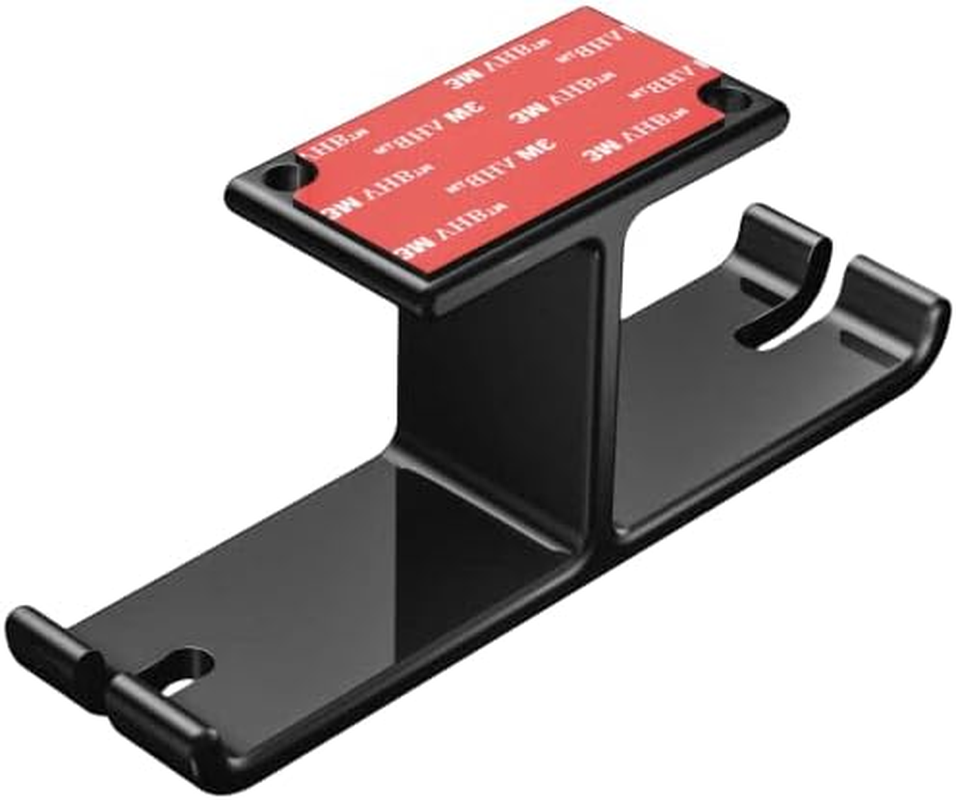 AIMALL Universal DJ Headphone Hanger Hook - Dual Headset Mount Holder under Desk with Cable Organizer, Sturdy Aluminum Alloy, Easy Installation