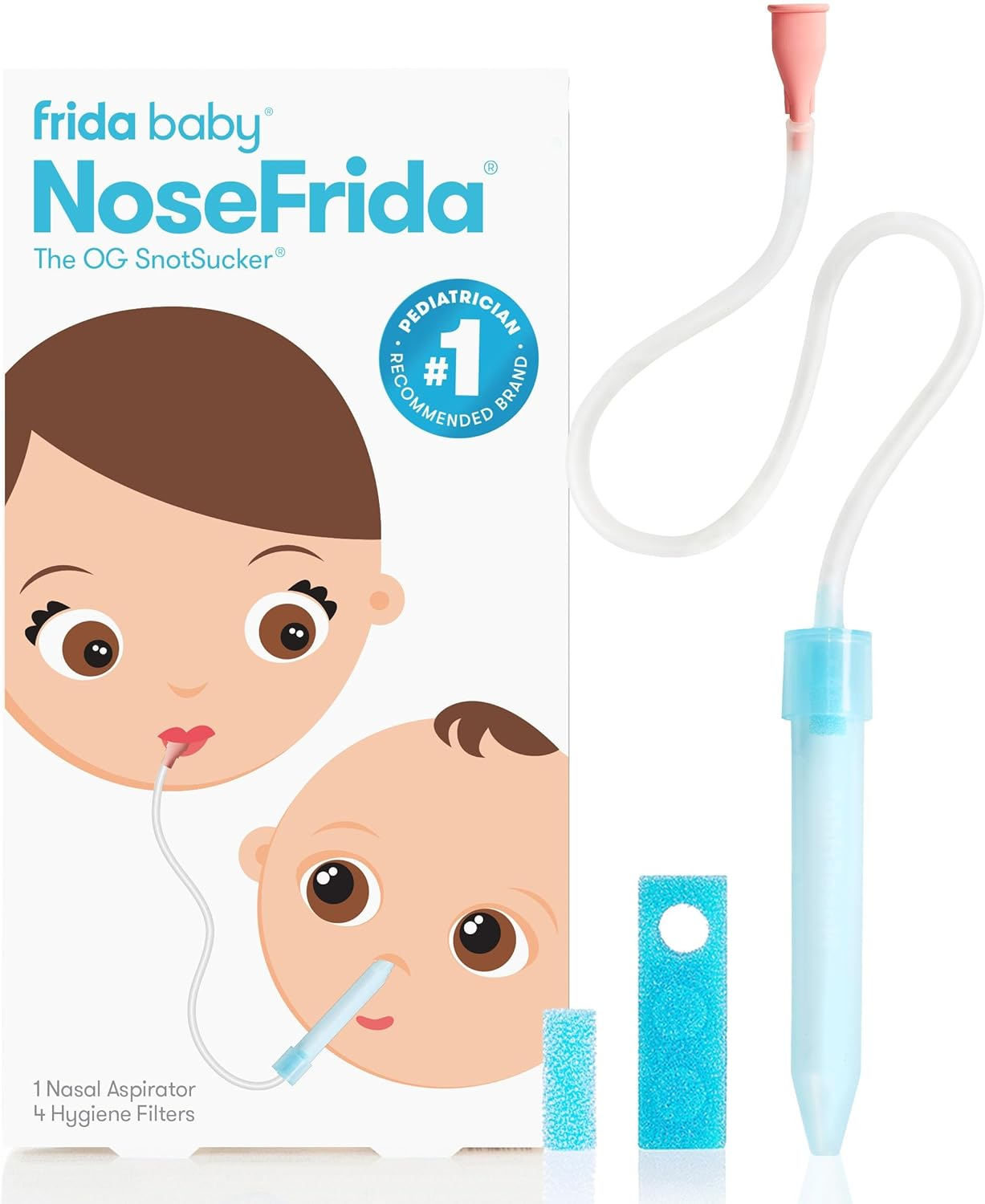 Fridababy Nosefrida Nasal Aspirator with 20 Extra Hygiene Filters image number 3