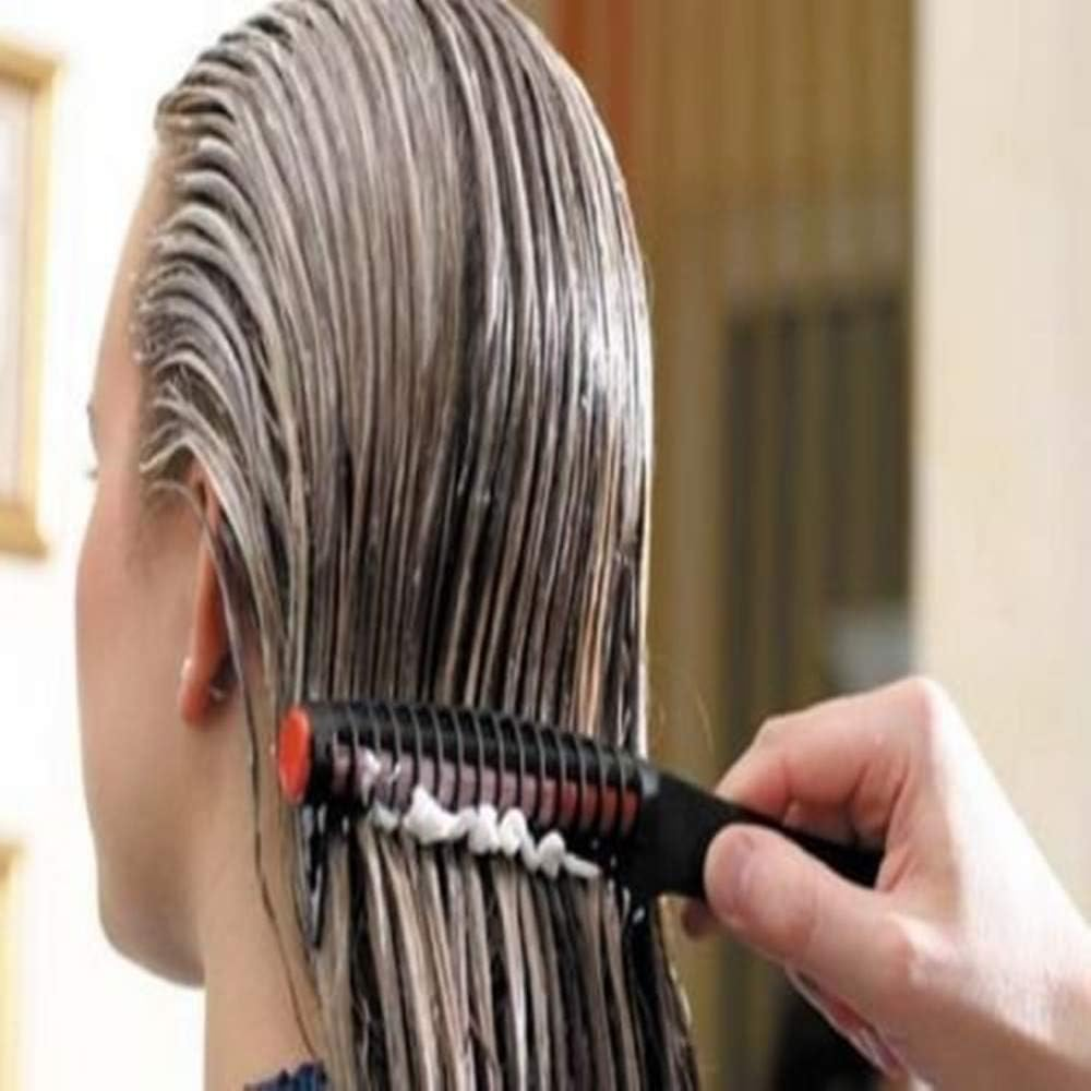 Lucyzkd Professional anti Splicing & Detangling Roller Comb, Integrated Roller Hair Comb，Professional Hair Dyeing Comb, Hair Daily Care Comb image number 4