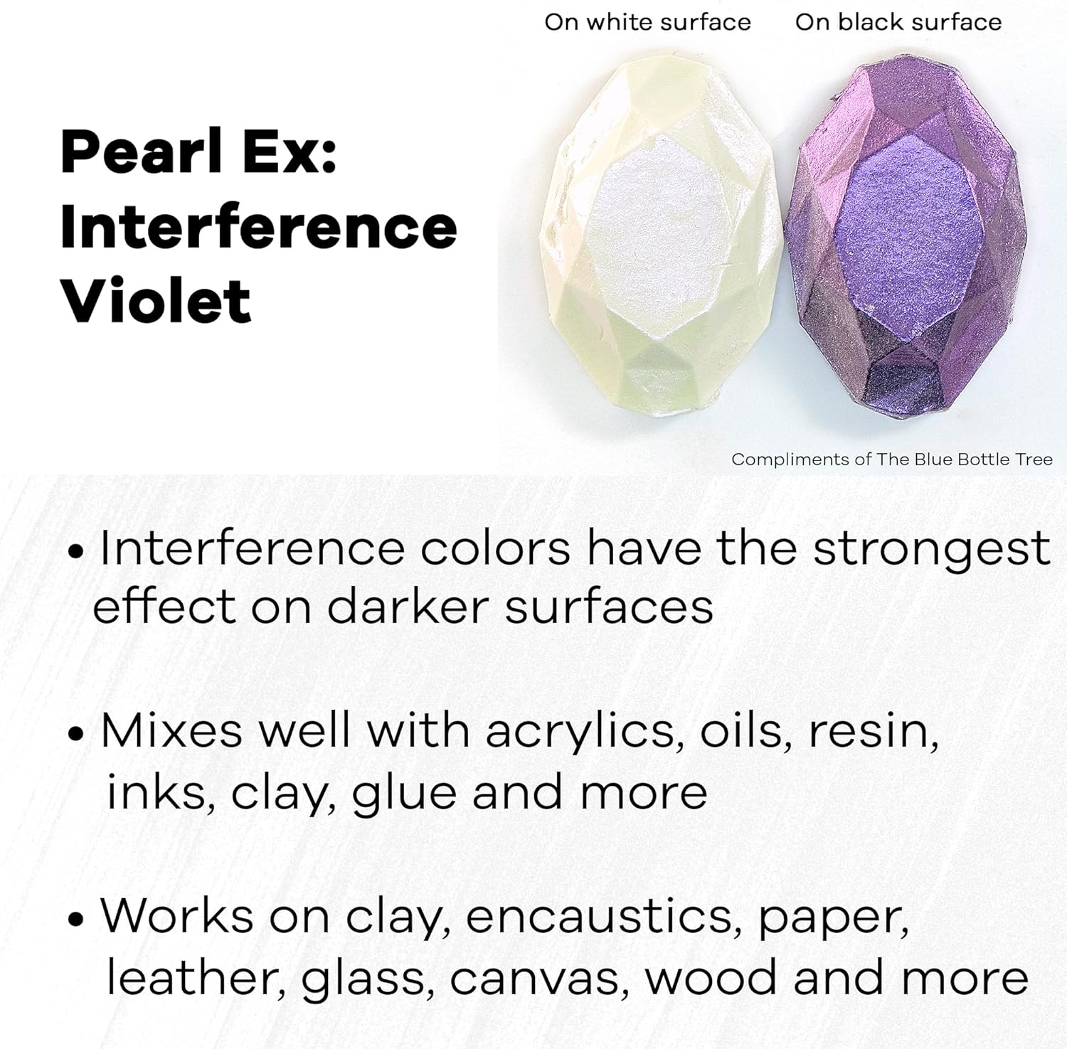Jacquard JAC Pearl-Ex 14Gm Interference Violet Powdered Pigments image number 5