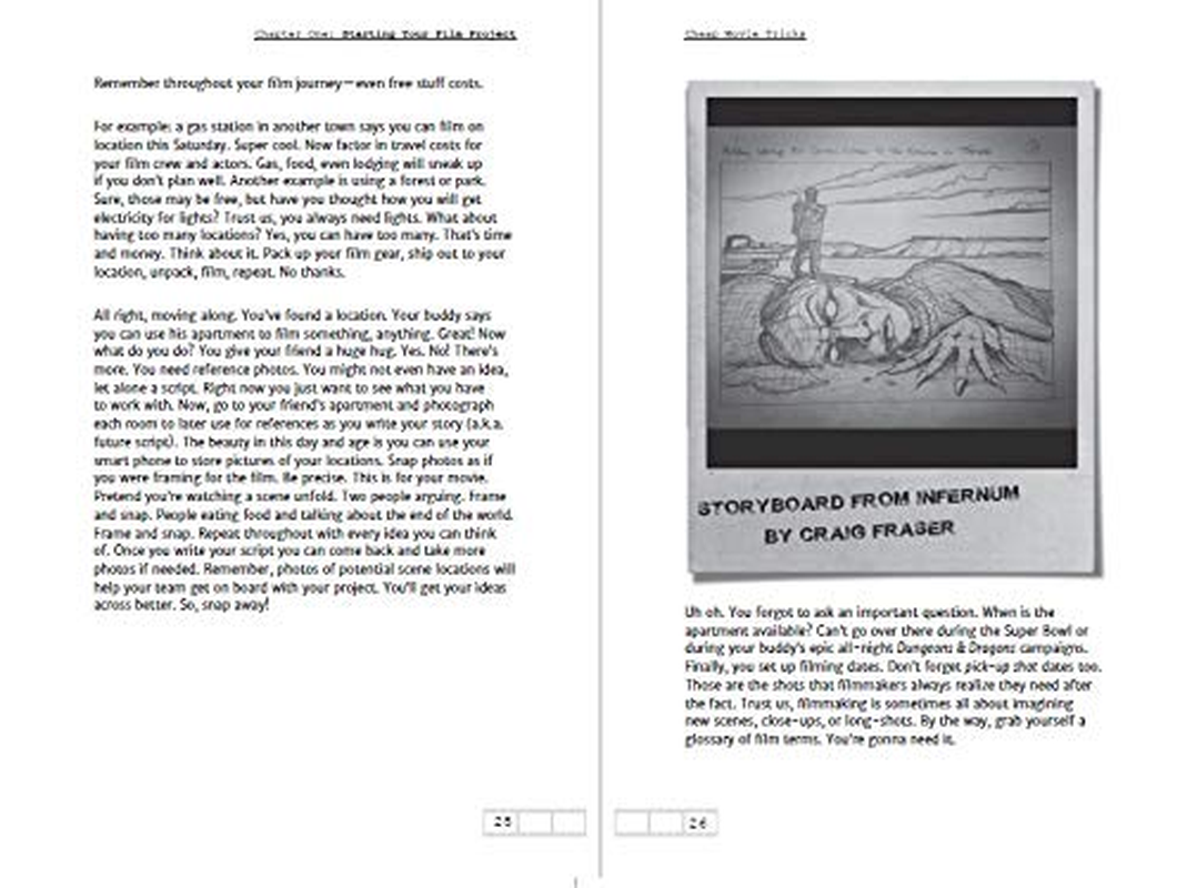 Cheap Movie Tricks: How to Shoot a Short Film for under $2,000 (Filmmaker Gift) image number 3