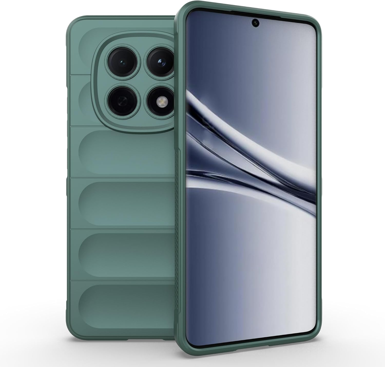 ESHUYI Liquid Silicone Case for Xiaomi Redmi Note 15 5G with Anti-Germ Protection, Anti-Scratch Soft Microfiber Lining, High Resilience Gel Rubber Full Body Shockproof Cover, Black