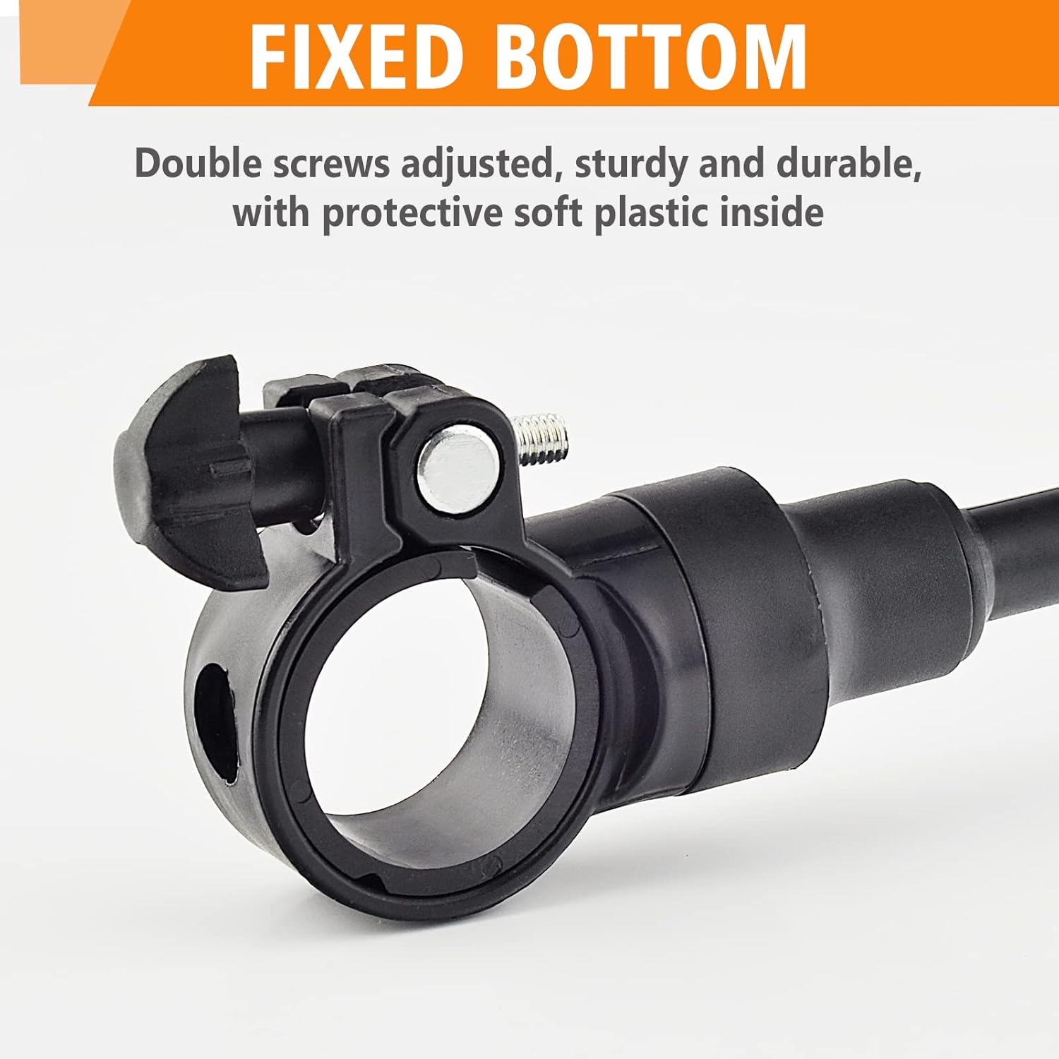 Bike Handlebar Mirror 2 Pack - Rotatable and Adjustable Wide Angle Rear View Shockproof Convex Mirror Universal for Bike Bicycle image number 6