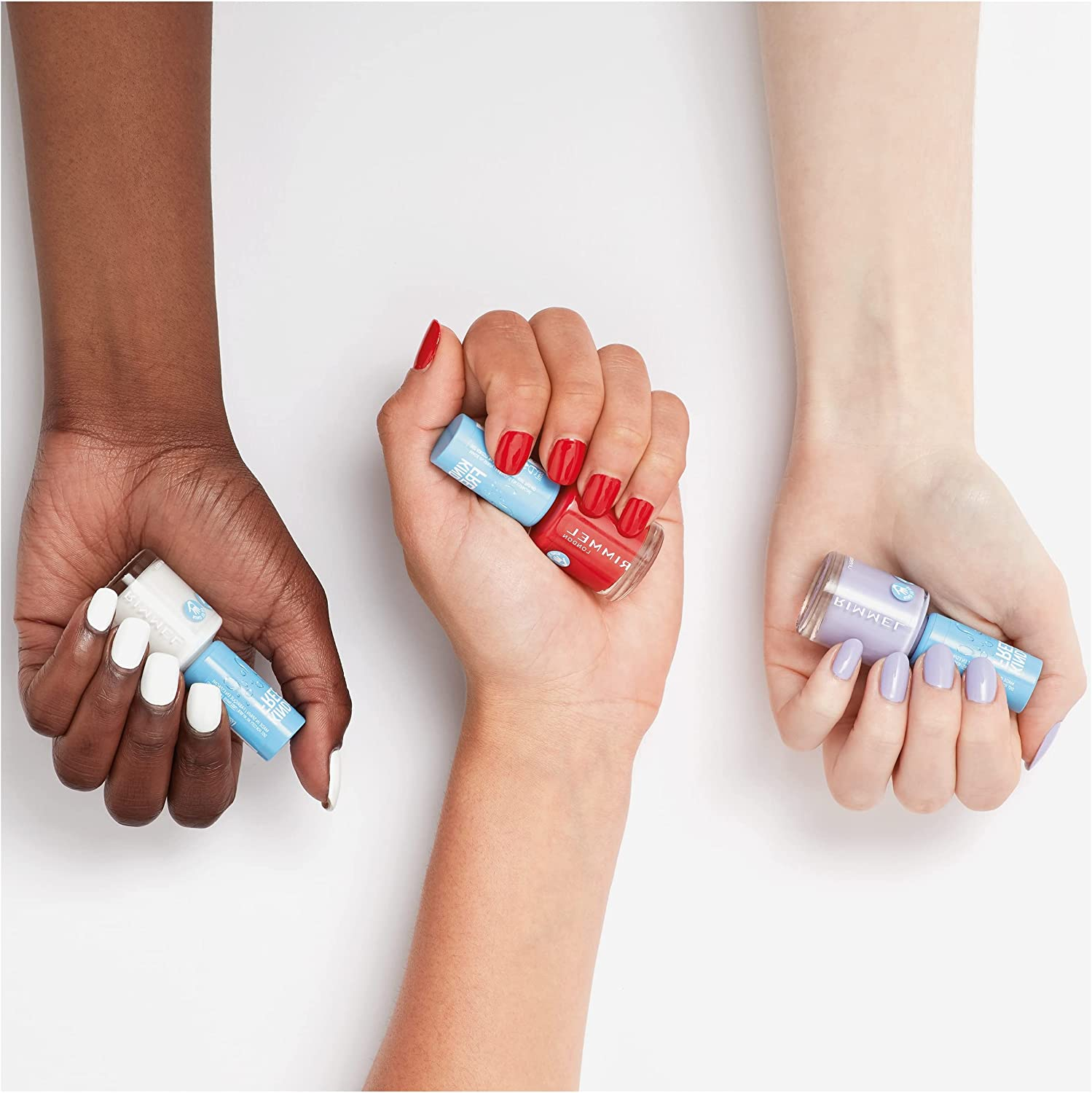 Rimmel London Kind & Free Nail Polish #156 Poppy Pop Red 8Ml