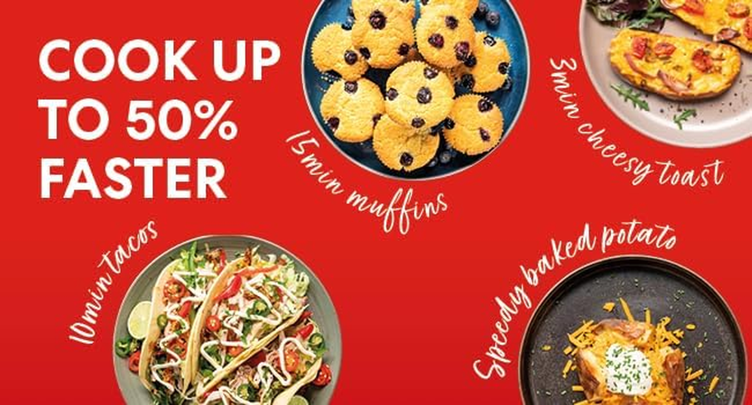 Instant Digital Large Air Fryer Oven with XXL Capacity and Easy to Use 9 Smart Programmes - Air Fry, Roast, Rotisserie, Grill, Bake, Toast, Reheat, Dehydrate & Proof, Black, 13L image number 5