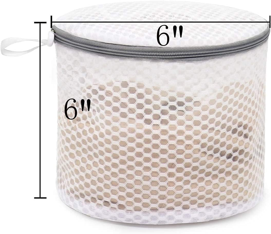 PELLUM 3Pcs Durable Honeycomb Mesh Laundry Bags for Delicates, Bra Washer Protector, Bra Lingerie Wash Bag image number 2