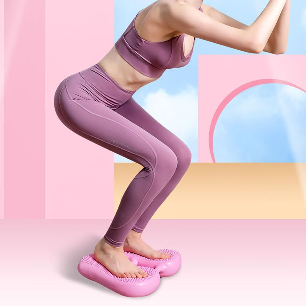 Inflatable Steppers,Balance Training Mat,Exercise Supply Step,Platform Exercise Step,Foot Massage,Foot Pedal Exerciser,Balance Training Equipment,For Yoga,Sports