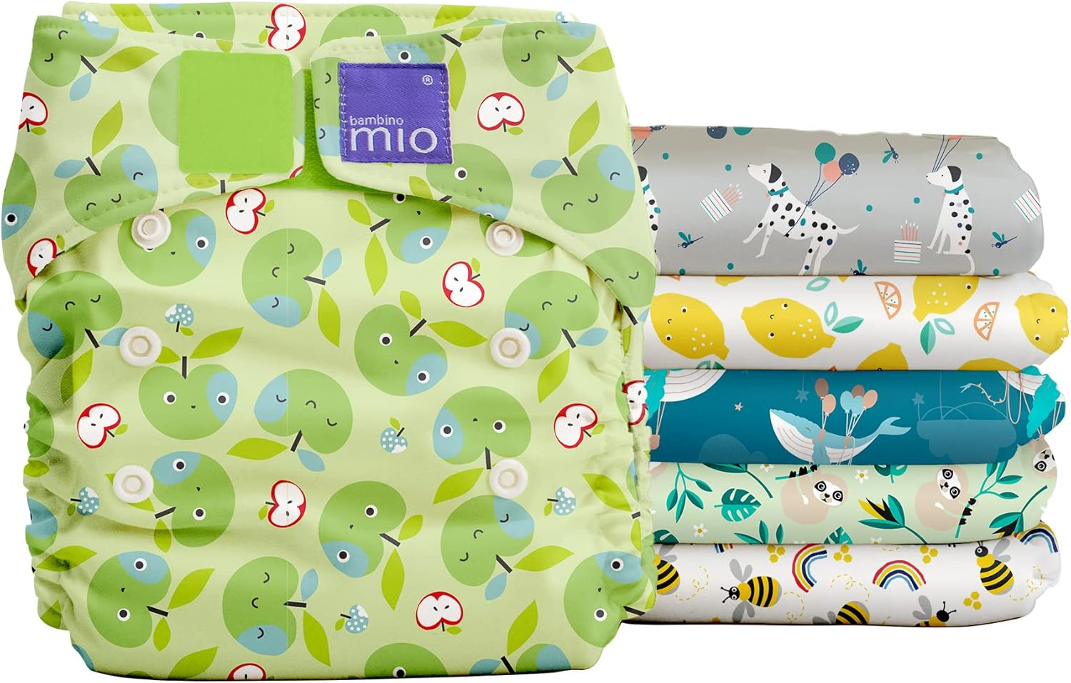 Bambino Mio, Miosolo Cloth Nappy Set, Mixed