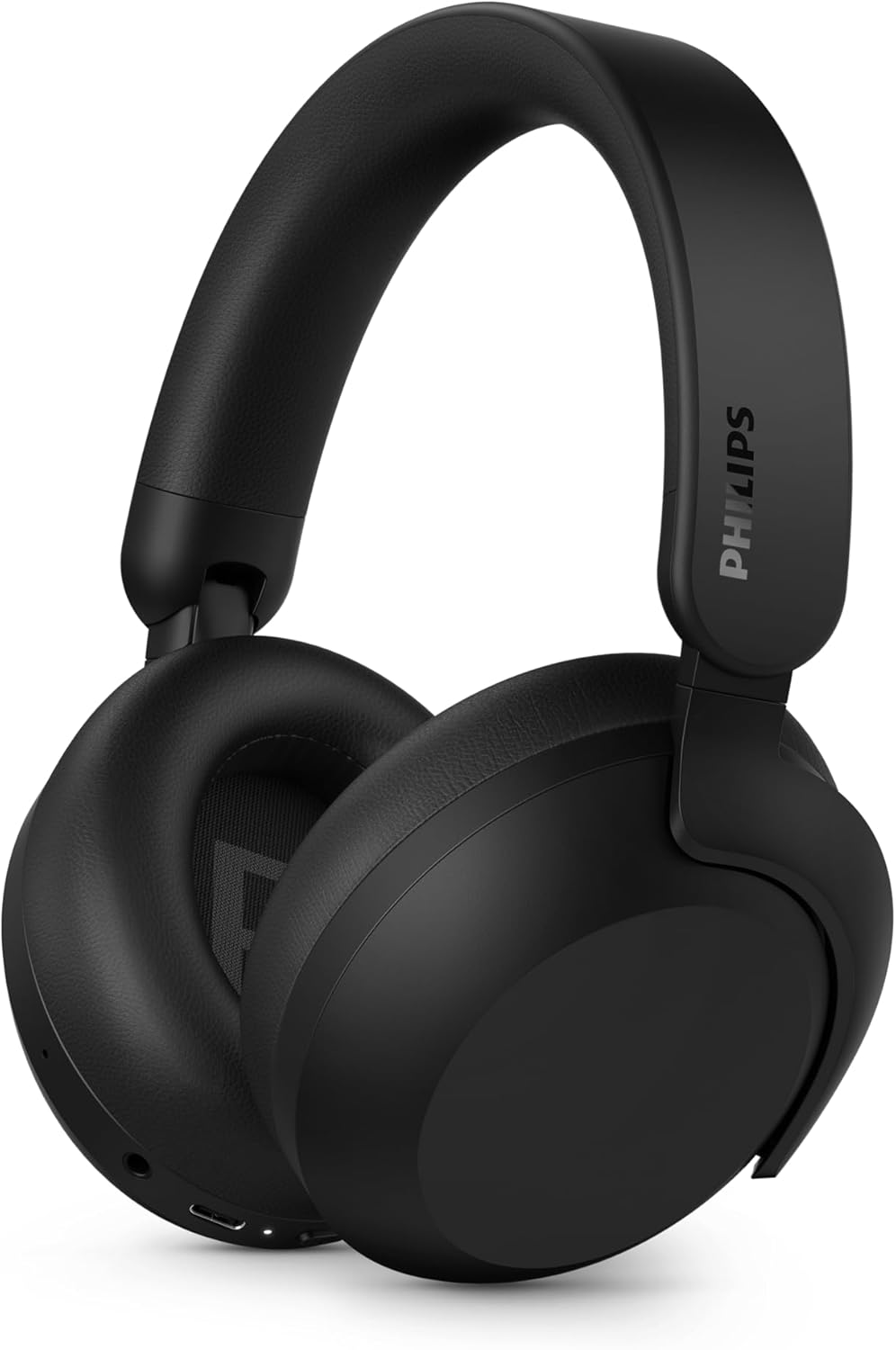 Philips TAH8000EWT/00 Wireless Over-Ear Bluetooth Headphones &ndash; Noise Cancelling, 70H Playtime, Voice Assistant Compatible, Ideal for Travel &ndash; White