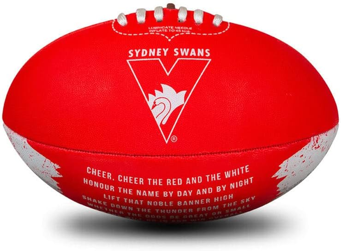 Sherrin AFL Sydney Swans Song Football, Size 2 image number 2