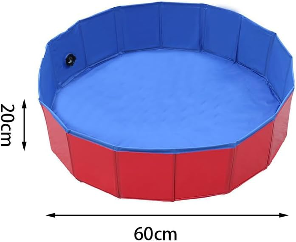 Foldable Dog Pet Bath Pool, Collapsible Dog Pets Pools, Doggie Wading Pool, Pet Swimming Pool, Foldable Dogs Pools, Professional Tub Collapsible Grooming Bathtub for Pets (2Pcs) image number 5