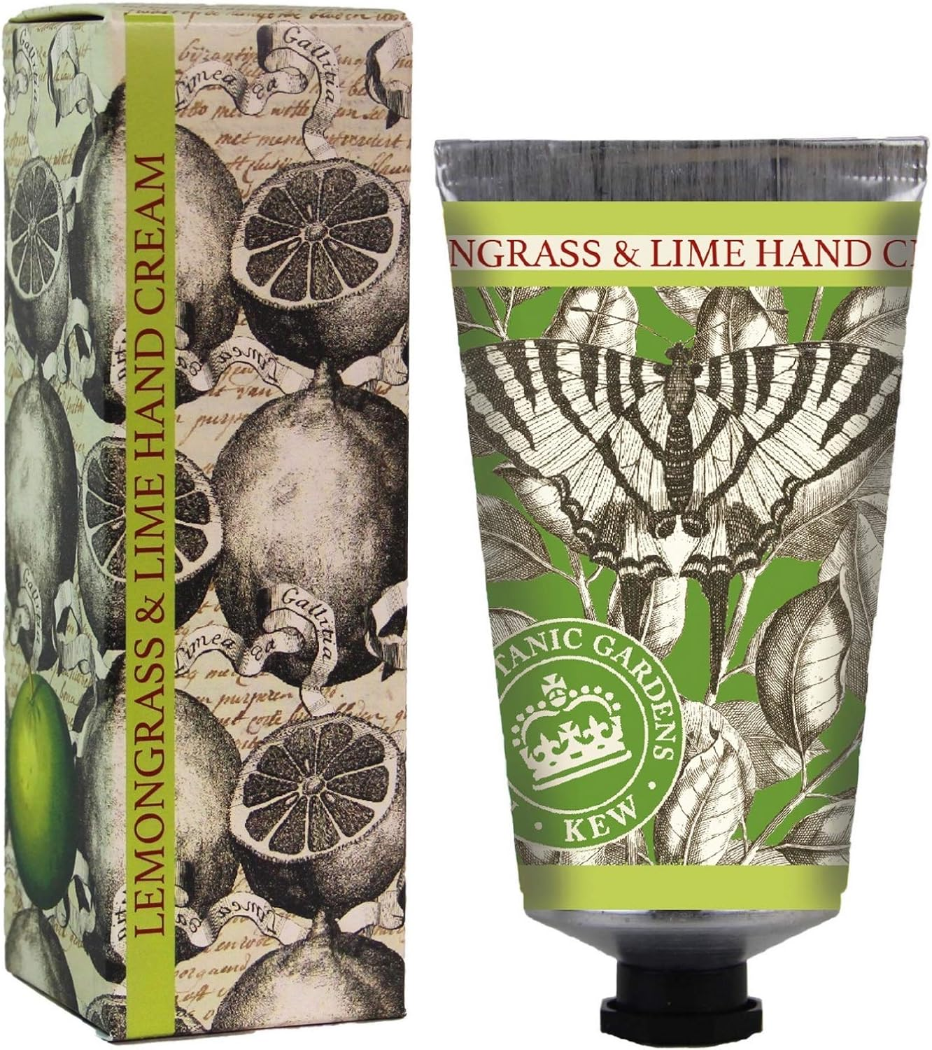 English Soap Company Kew Gardens Lemongrass and Lime Hand Cream 75 Ml image number 1