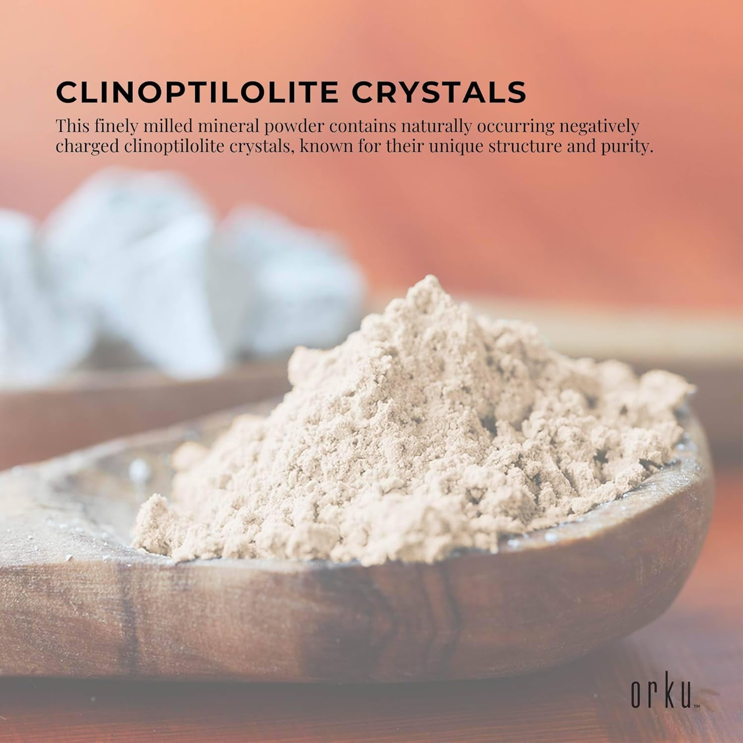 400G Pure Micronised Zeolite Powder Mineral - Micronized Volcamin image number 1