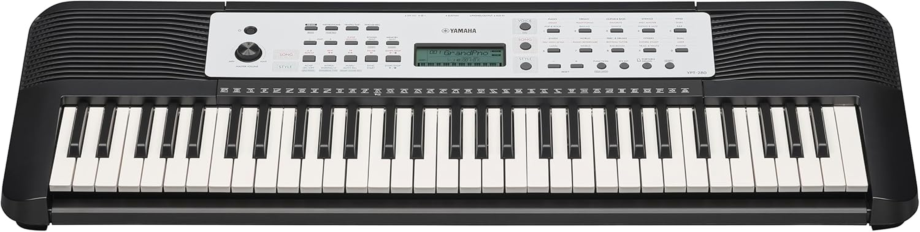 Yamaha YPT-280 61-Key, Entry-Level Portable Keyboard, Black image number 2
