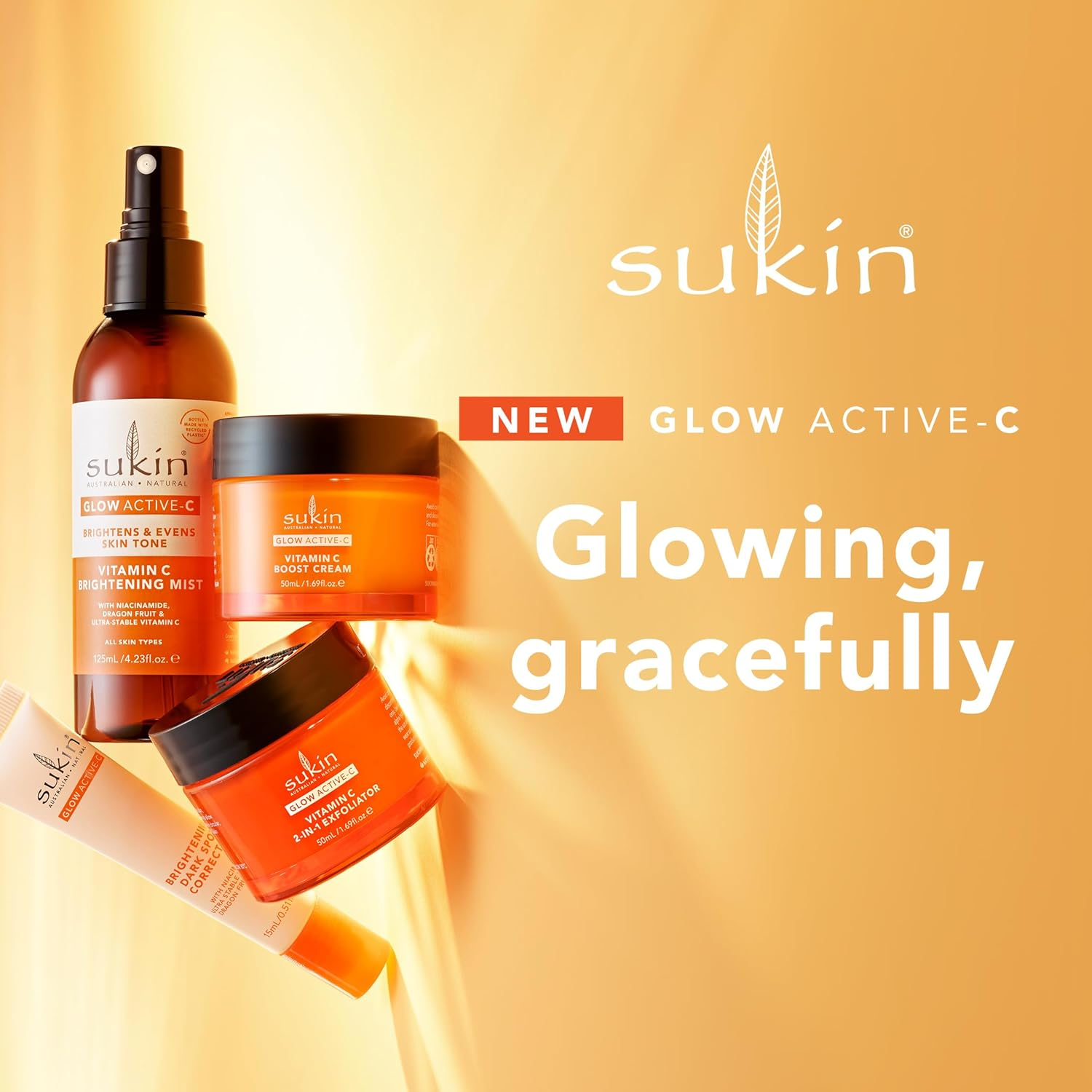 Sukin Glow Active-C Vitamin C Boost Cream 50 Ml image number 3