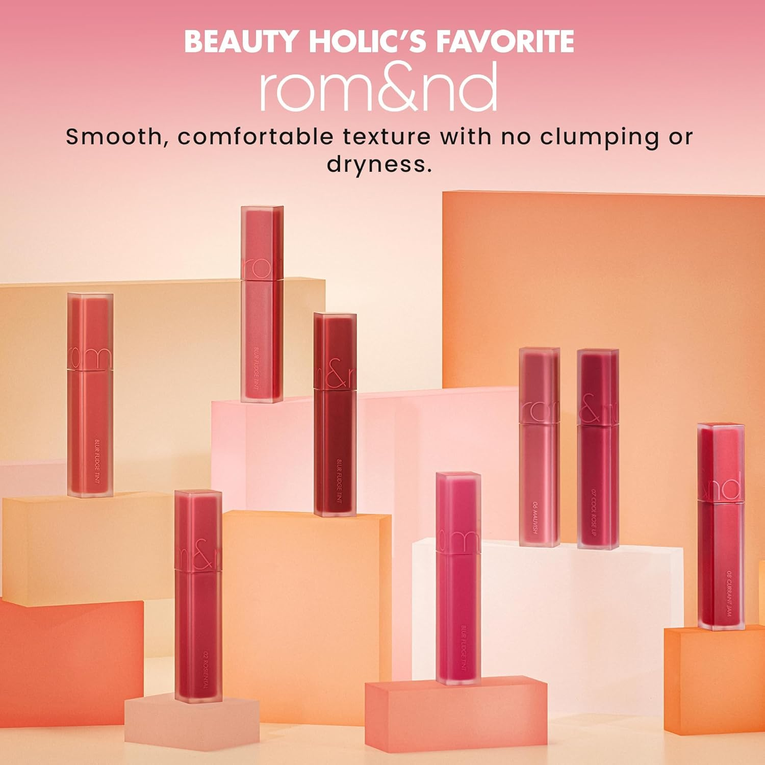 Romand Blur Fudge Lip Tint 5 G, No.13 Cooling Up - Cooling Up image number 5