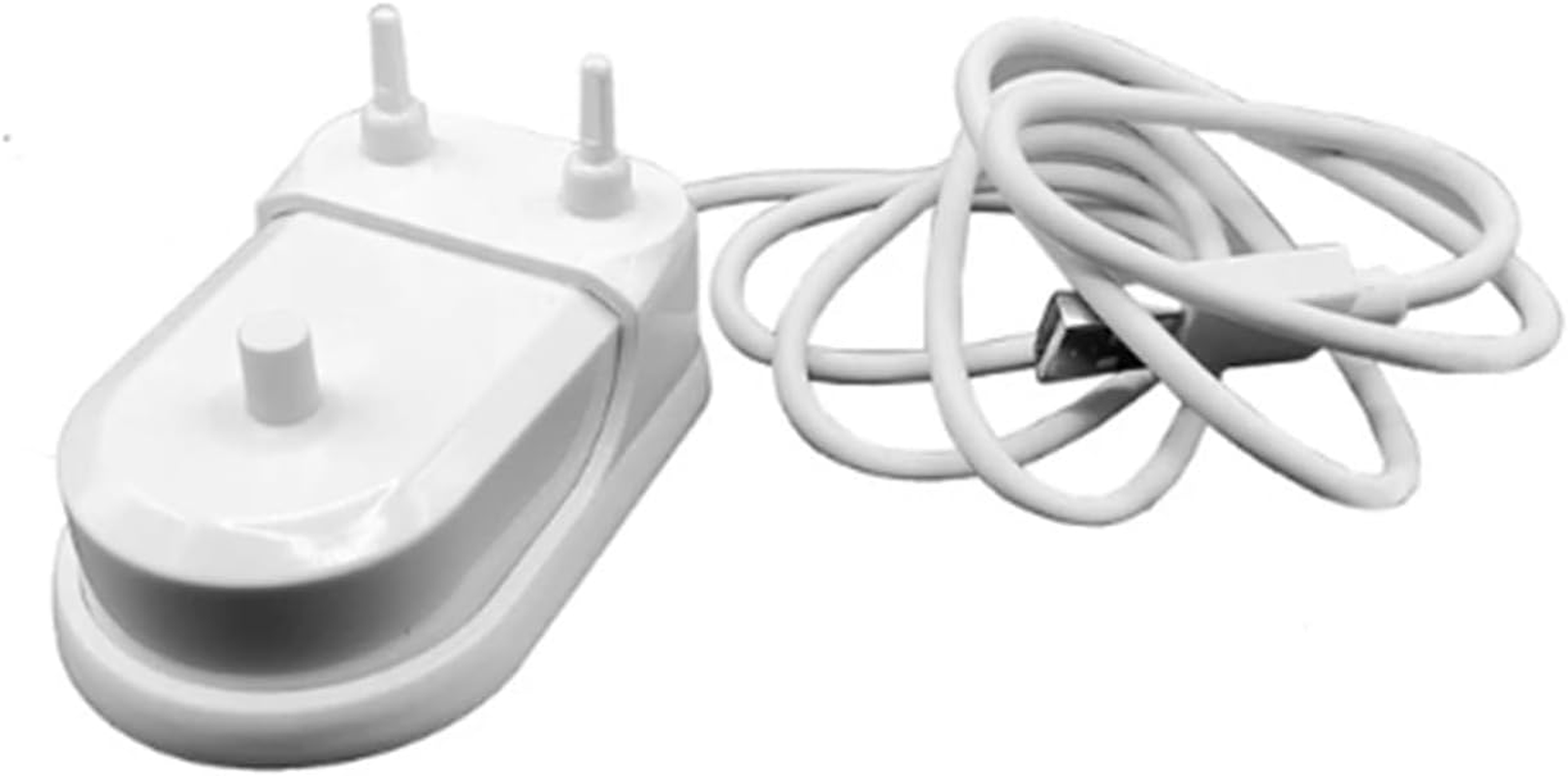 HX6100 Charger ，Compatible for Philips， Sonicare Toothbrush Air Floss Flosser Oral Irrigator/Handle HX8140 HX8111 8141 HX8211 HX8240 HX6235(US Plug W Holder) image number 4