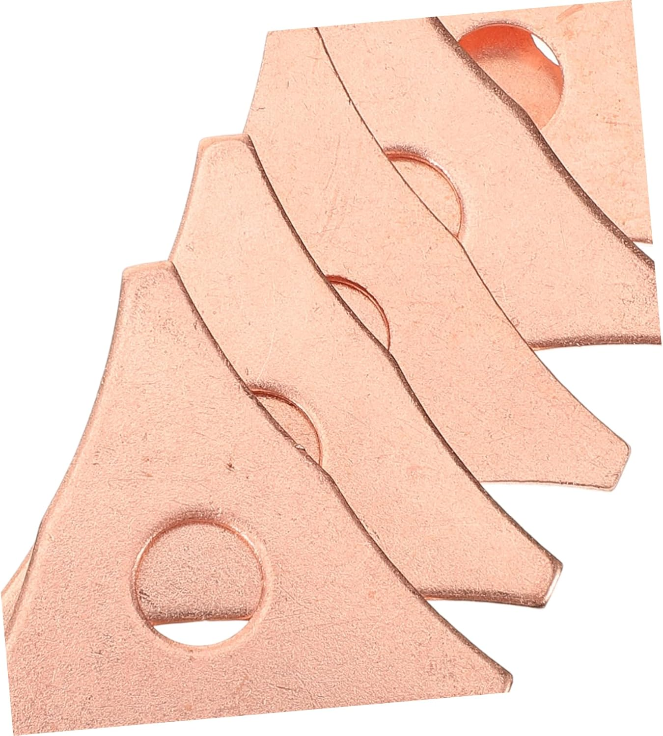 FELTECHELECTR Dent Pulling Ring Washer 100Pcs Triangle Spot Welder Pads for Car Dent Puller Welder Automotive Body Repair Tools Set image number 2