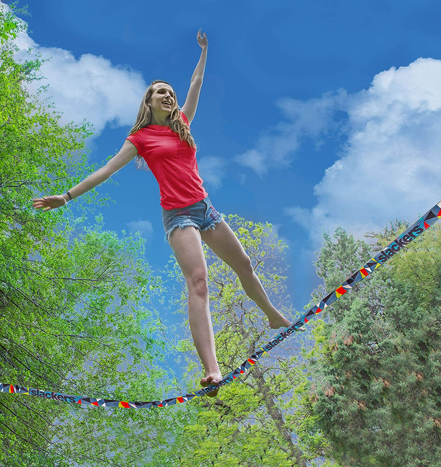 Slackers - 50' Slackline Classic for Kids Age 3+ image number 1