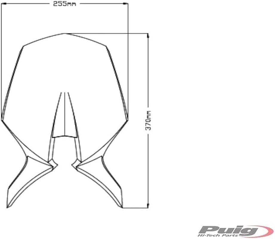 Puig 20712R Windshield New Generation Sport Red - Red image number 2