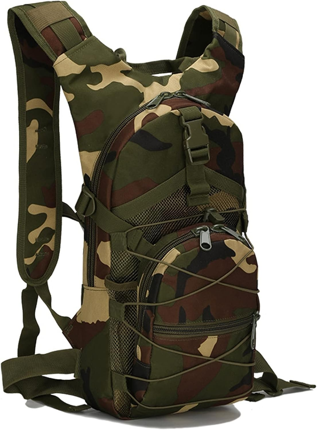 Hiking Backpack 15L Ultralight Molle Tactical Backpack 800D Oxford Military Hiking Bicycle Backpack Outdoor Sports Cycling Climbing Bag,6,One Size