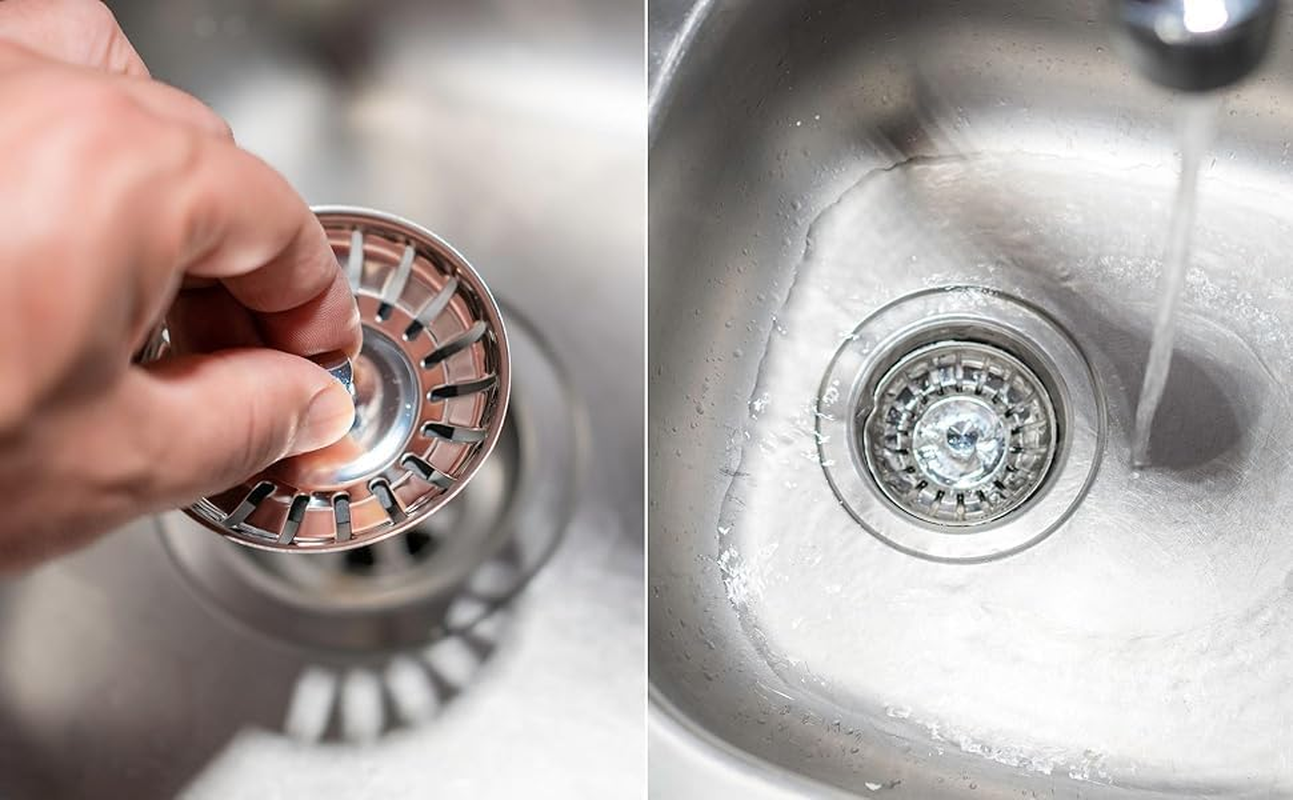 BLANCO 119146 Strainer Basket 7.9 Cm | 3.5 Inches | with Spigot for Eccentric Operation | 18 Drain Slots | Original Replacement Part | Stainless Steel image number 1