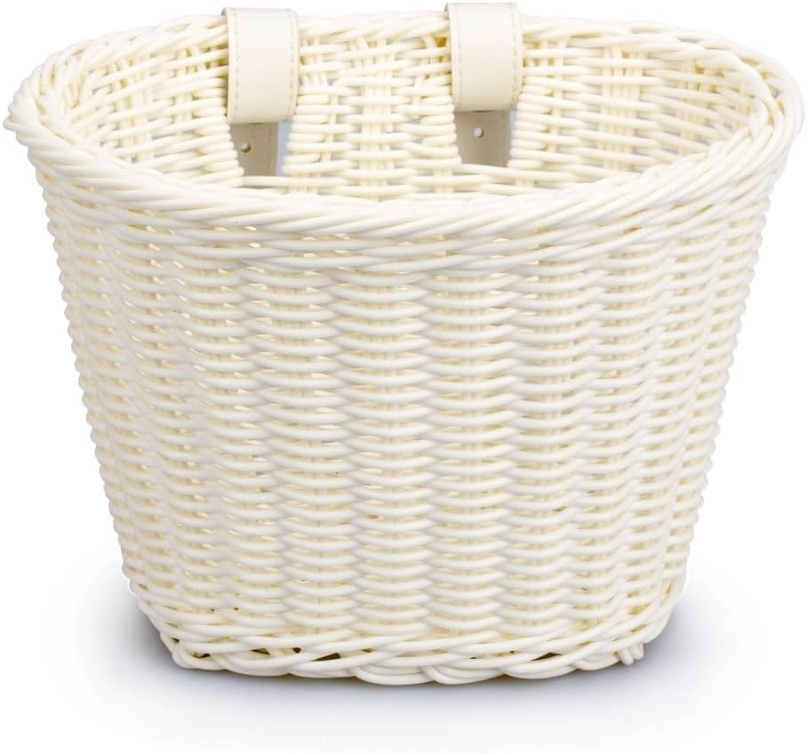 Kids Bike Basket, Kid'S Front Handlebar Basket,Girl'S Basket Kit, Suitable for Most Children'S Bicycles and Kids Tricycles Handlebar image number 2