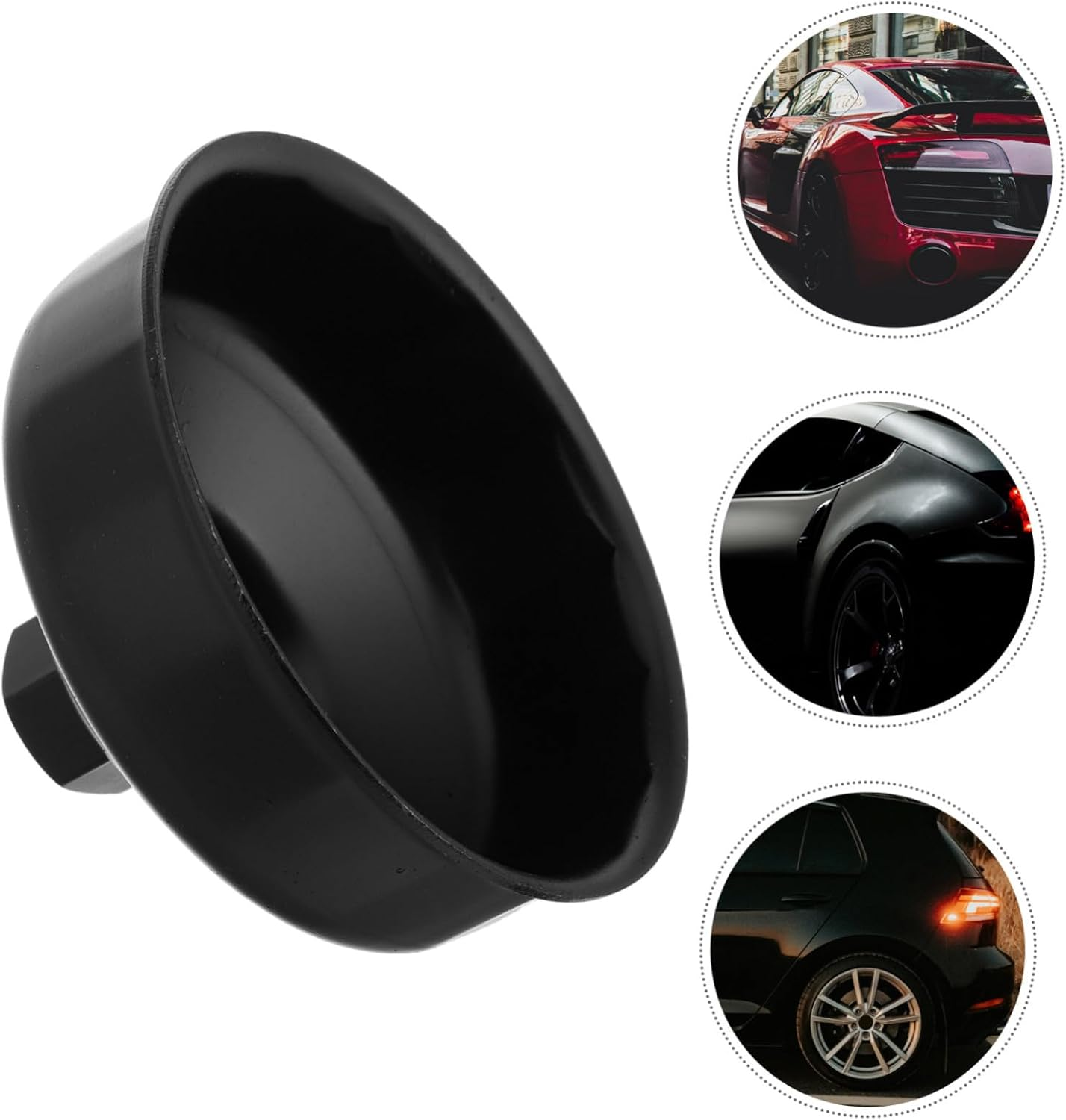 PAMINGONO Heavy-Duty Oil Filter Wrench Tool Black Locking Mechanism for Secure Removal for Motorcycle and Automotive Maintenance image number 3