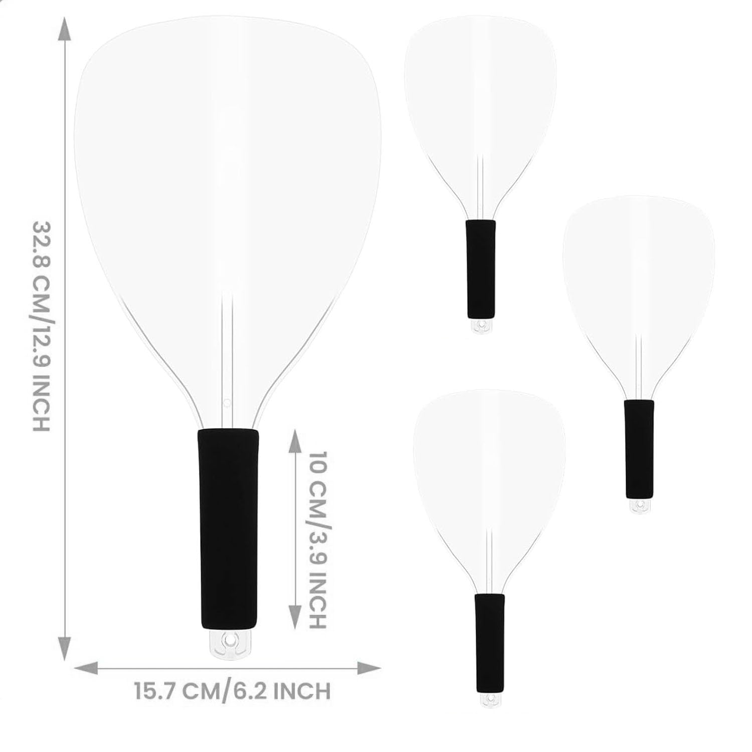 Paifeancodill Face Shield for Hairspray, Plastic Pro Barber Faces Shield, Handheld Hairspray Face Shields, Reusable Faces Protective Cover for Hairdresser Tools Protects Face during Hair Coloring image number 2