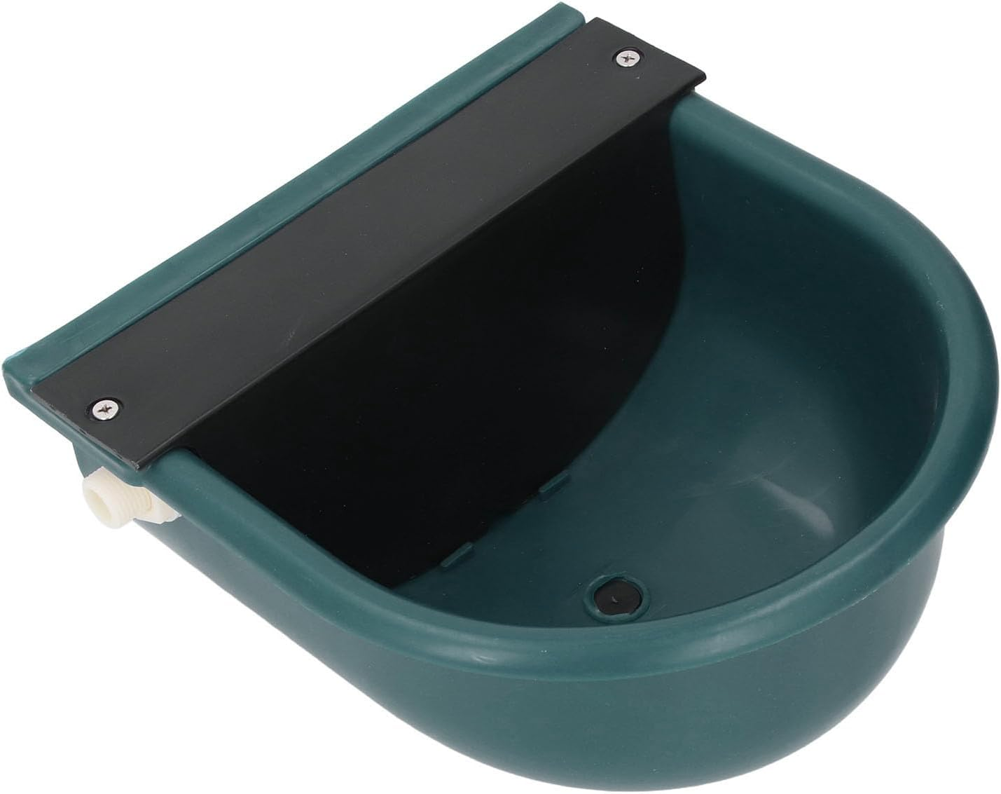 Automatic Waterer Bowl, Large Capacity Livestock Water Trough Bowl with Drainage Hole for Cattle Sheep Horse, Large Horse Waterer Automatic Water Dispenser Bowl for Sheep Dog