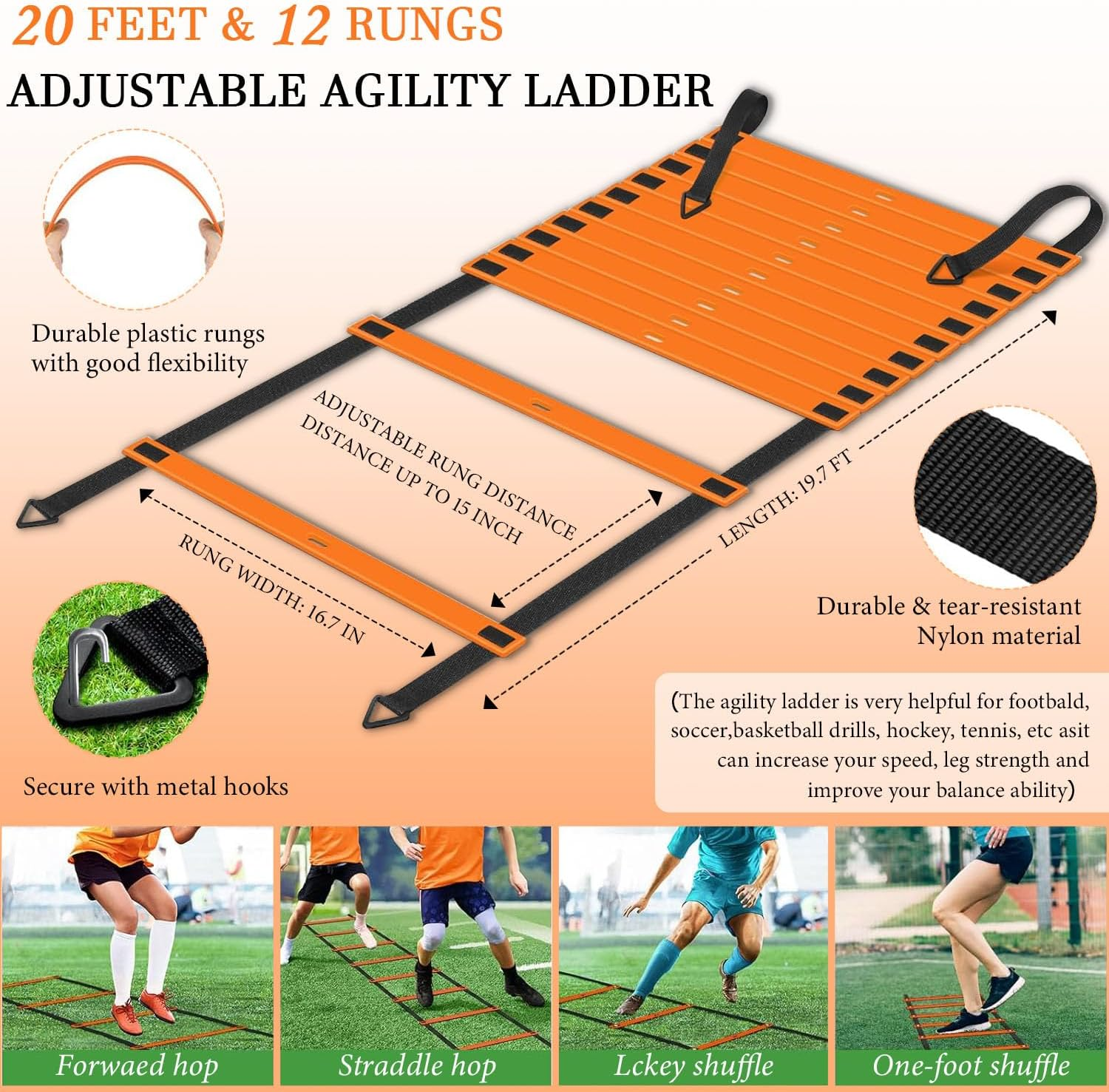 Soccer Goal Set 4'X 3' Portable Training Soccer Goal Soccer Training Equipment for Backyard Lawn,Easy to Assemble Pop up Soccer Set,Foldable Pop-Up Soccer Goals Set for All Ages Gifts image number 3