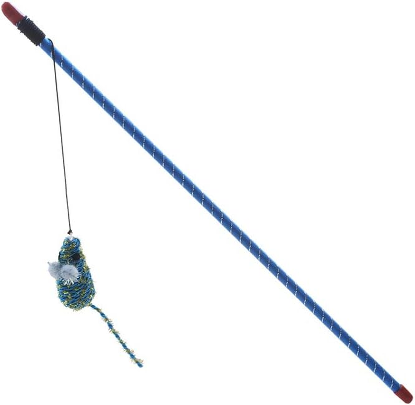 Teaser Wand with Octopus Cat Toy, Orange image number 5