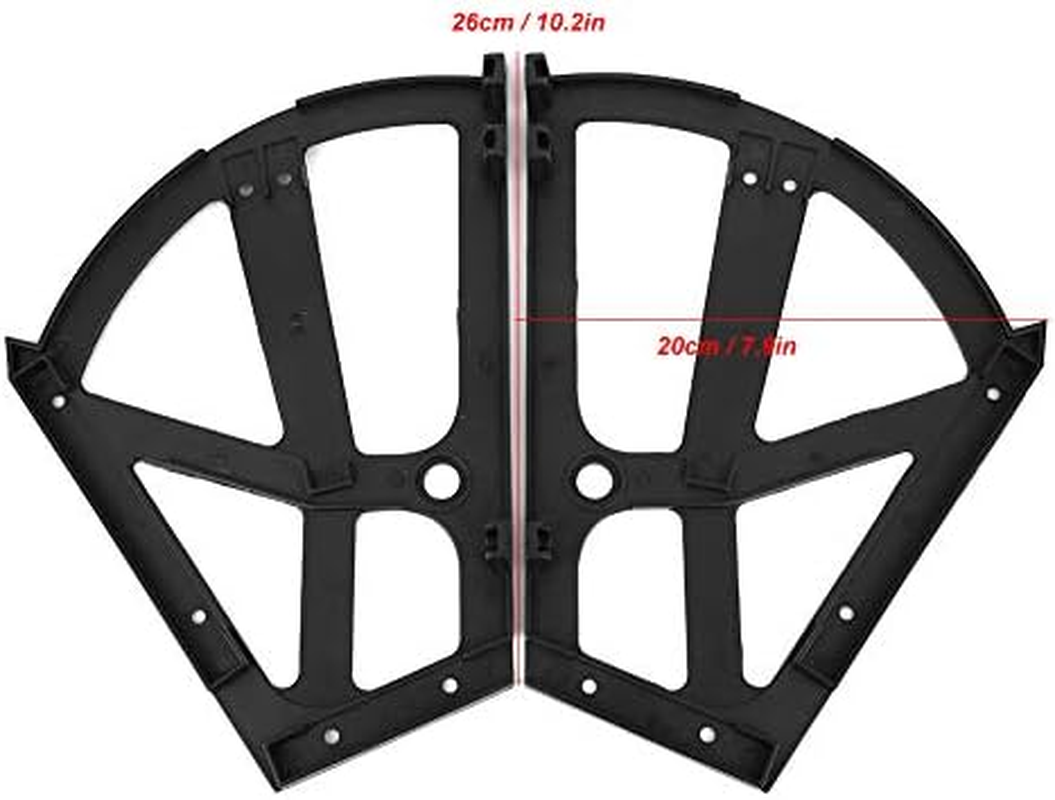 Yosoo123 4Pcs/Set Shoes Drawer Hinge Home Furniture Cabinet Hinge Flip Plate Frame Turning Rack Accessory Household Shoe Organizer for Bedroom Living Room image number 1