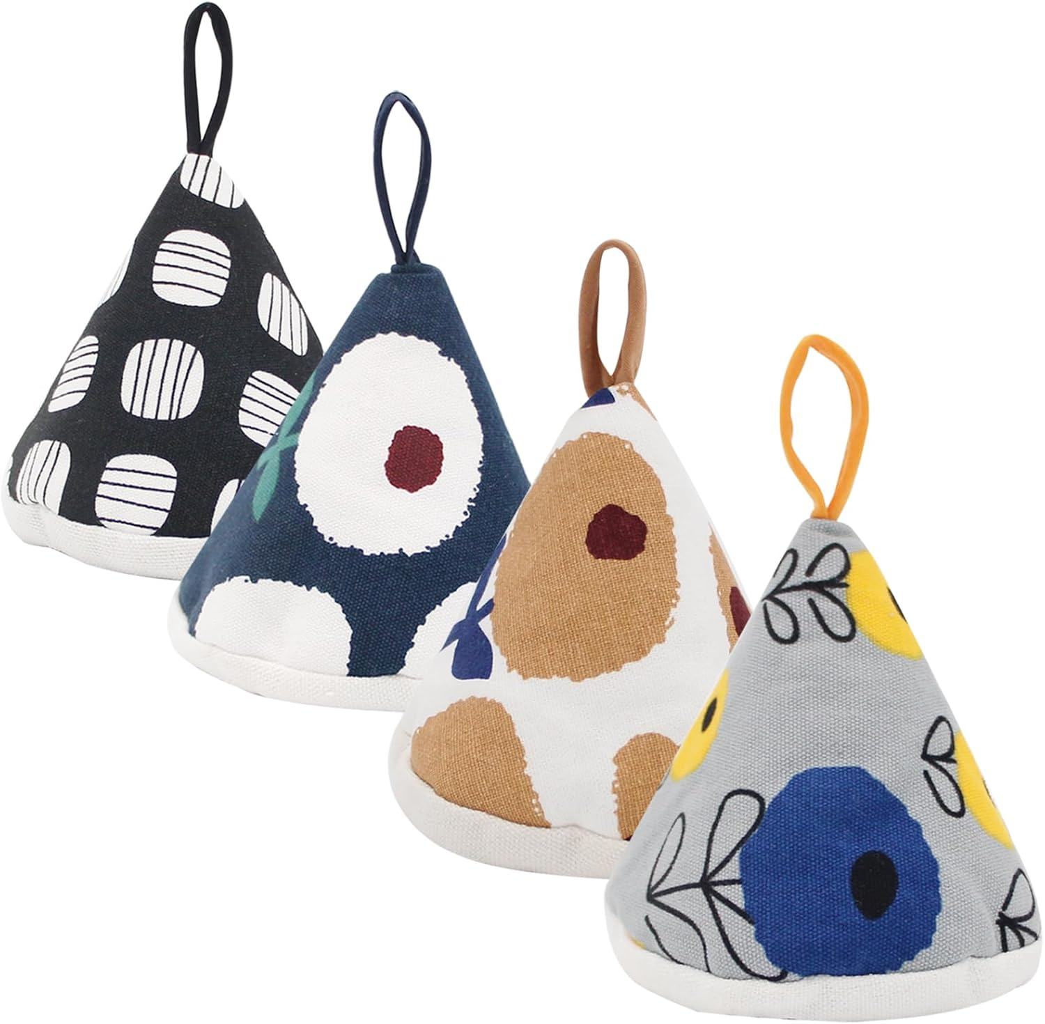 Pee Covers Baby Boy, Newborn Boys Water Absorption Teepee Pee Shield Infant Reusable Pee Cap Diaper Changing, 4 Pcs image number 2